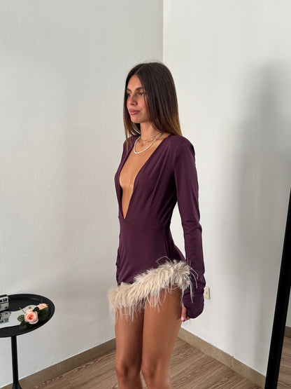 MINIDRESS PLUME