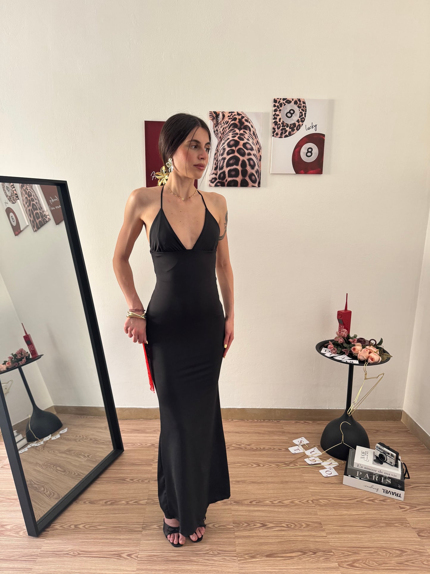 LONG DRESS INTRECCIO