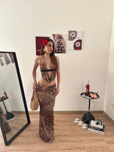 SET SAVANA MARRONE