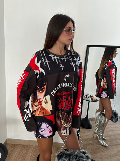 MAGLIA HOLLYWOOD MORO